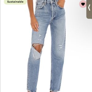 Agolde 90's Pinch Waist High Rise Straight
